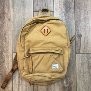 Herschel camel heritage backpack
